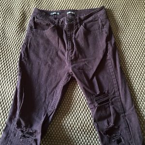 Wild fable, high rise, ripped skinny jean.